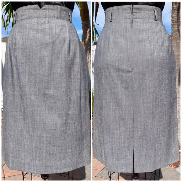 Vintage 80’s ESCADA Double Breasted Blazer & Skirt Set - Picture 10 of 16